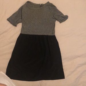 Topshop black and grey dress, perfect condition